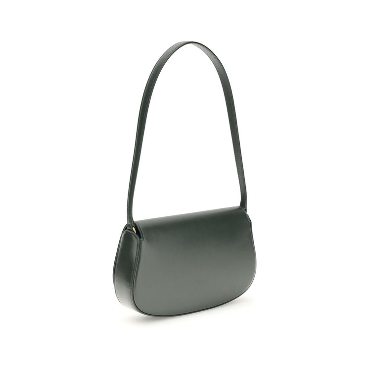 Bicolor Calf Leather Bos Taurus Shoulder Bag
