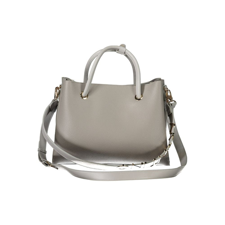 Grigio Poliuretano Women Handbag