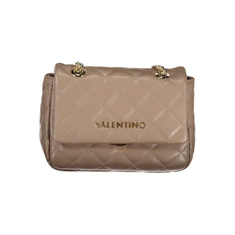 Marrone Poliuretano Women Shoulder Bag