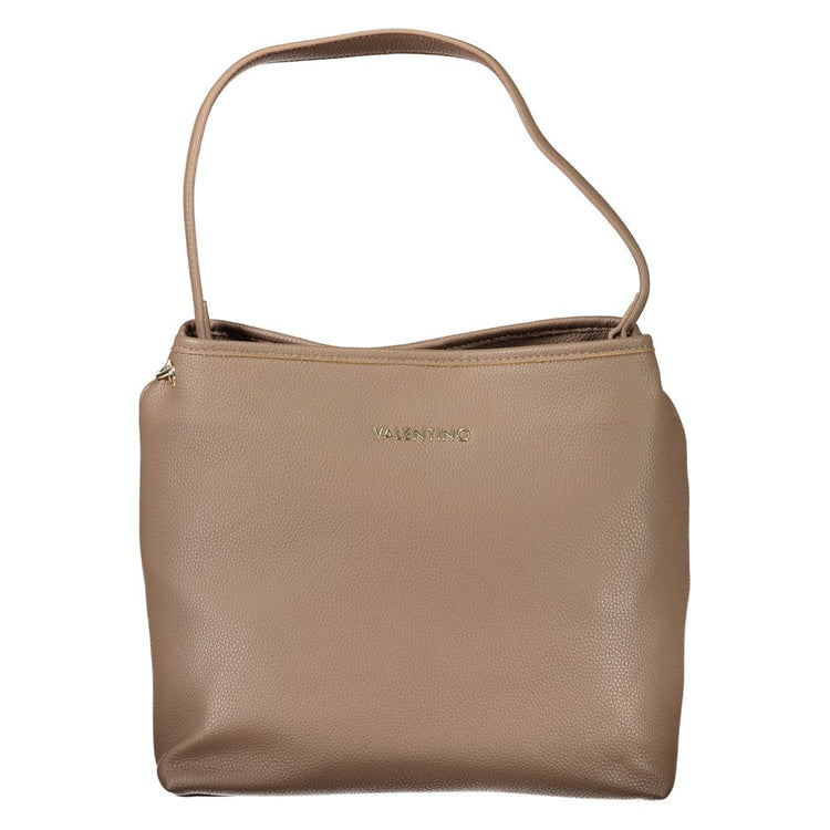Marrone Poliuretano Female Shoulder Bag