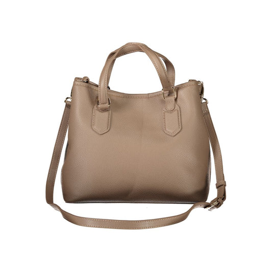 Marrone Poliuretano Women Handbag