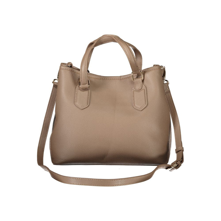 Marrone Poliuretano Women Handbag
