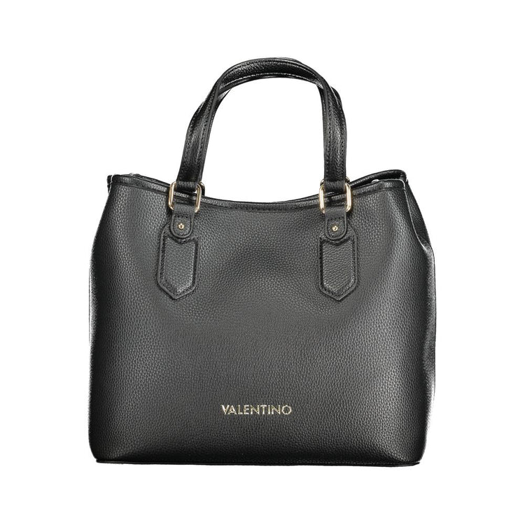 Nero Polyurethane Women Handbag