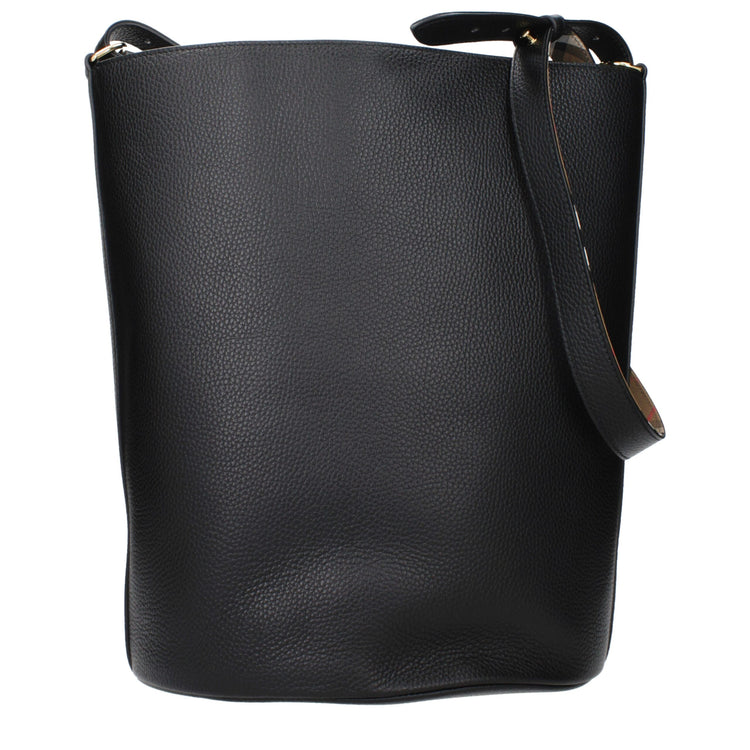 Black Leather Handbag