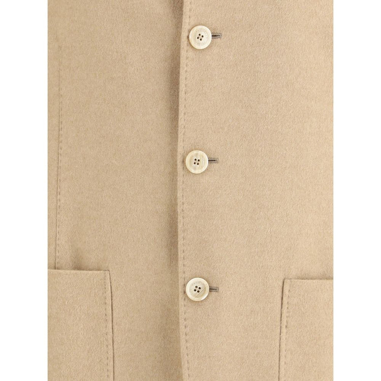Beige Cashmere Coat