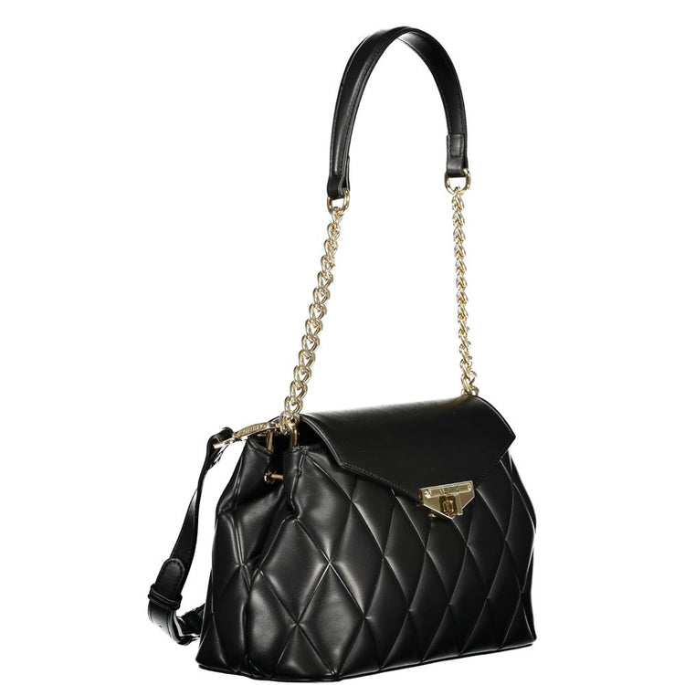 Nero Polyurethane Women Shoulder Bag