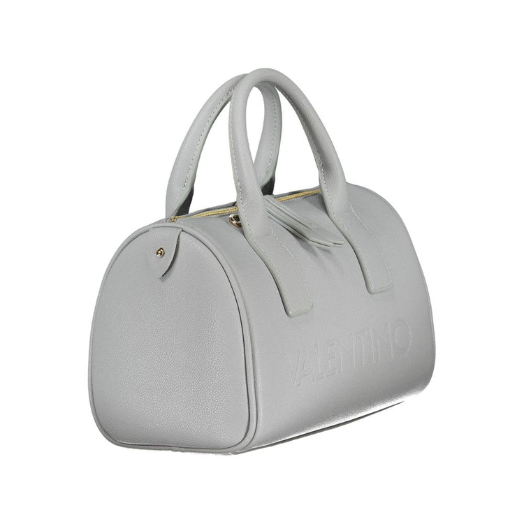 Azzurro Polyurethane Women Handbag