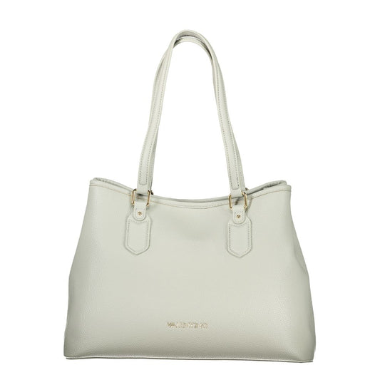 Grigio Poliuretano Woman Handbag