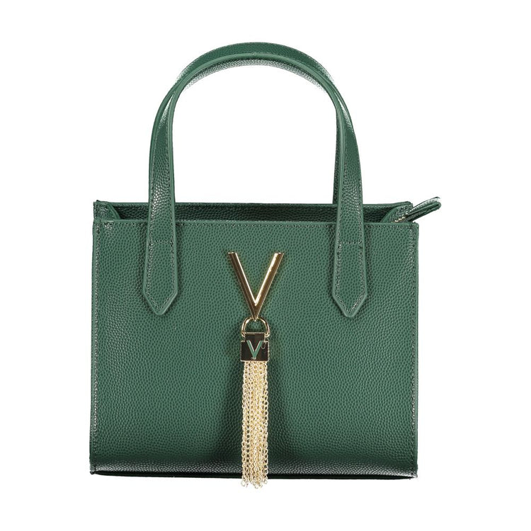 Verde Poliuretano Women Handbag