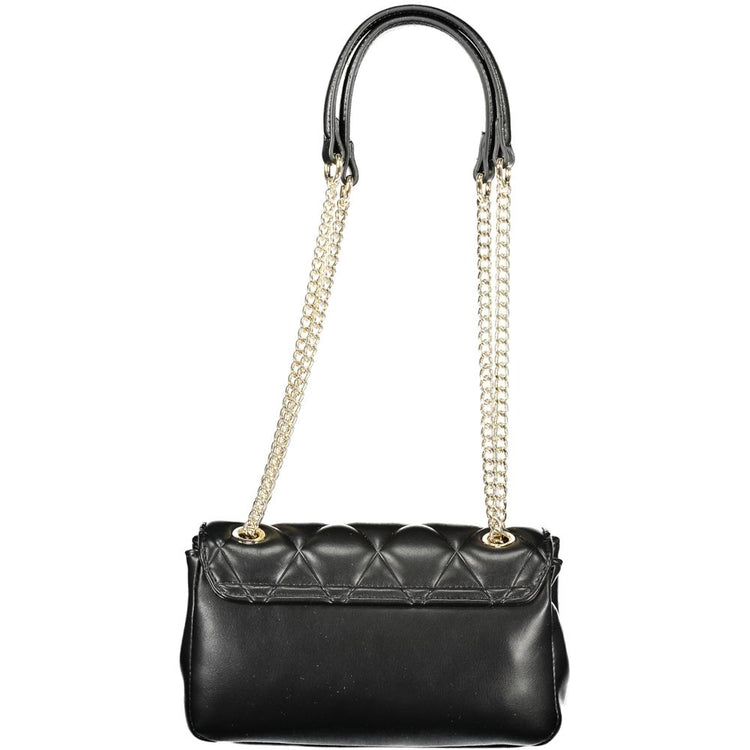 Nero Polyurethane Women Handbag
