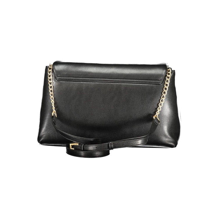 Nero Poliuretano Women Shoulder Bag