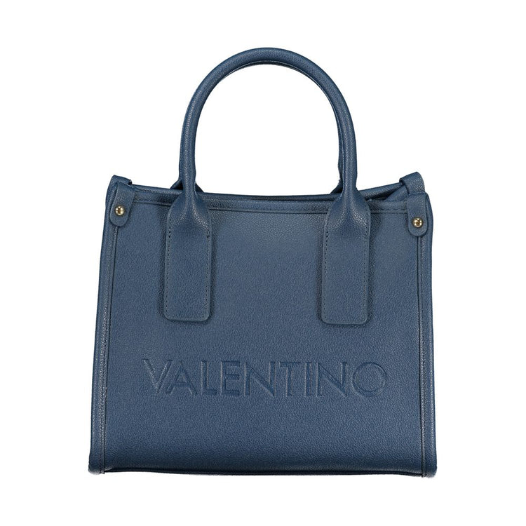 Blu Poliuretano Woman Handbag