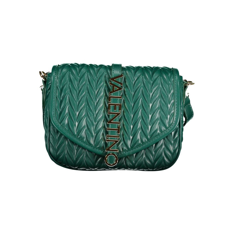Verde Polyurethane Women Handbag