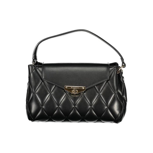 Nero Polyurethane Women Handbag