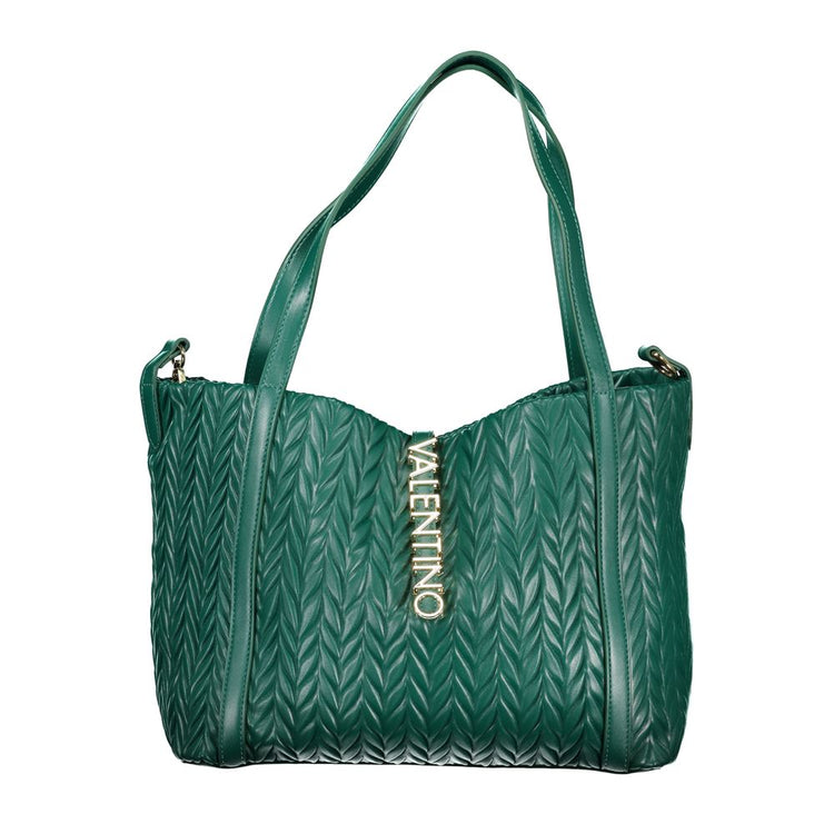 Verde Polyurethane Women Shoulder Bag