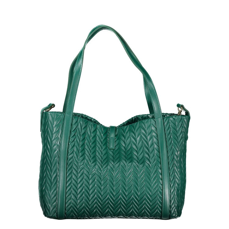 Verde Polyurethane Women Shoulder Bag