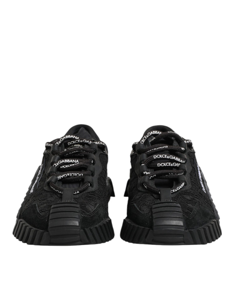 Black Logo Lace Low Top NS1 Sneakers Shoes