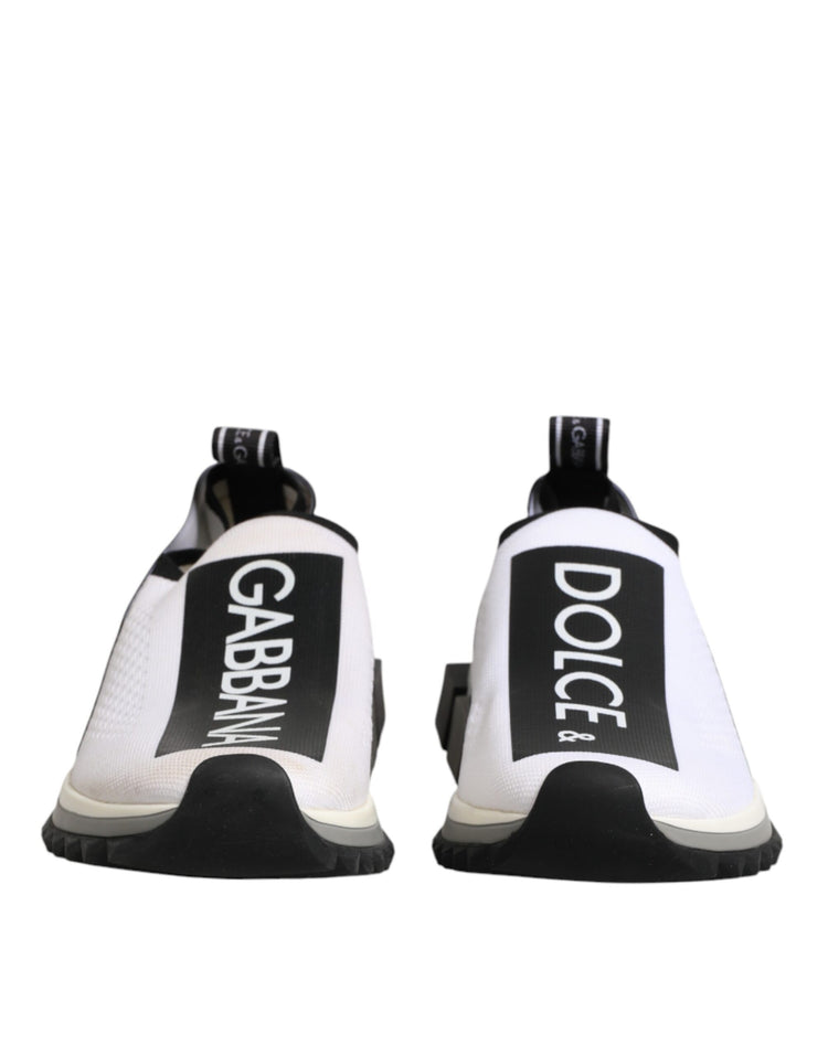 White Logo Low Top Sorrento Sneakers Shoes