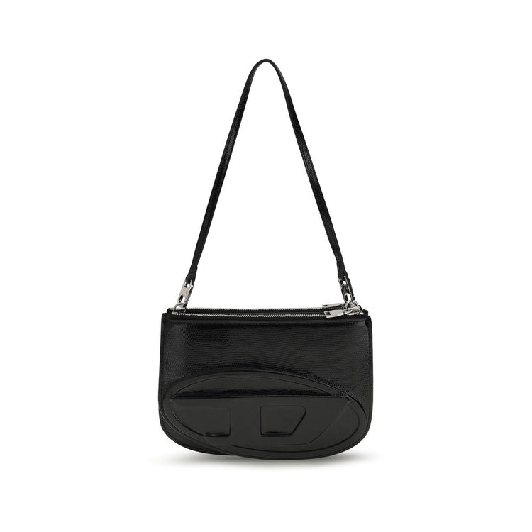 Black Calf Leather Bos Taurus Shoulder Bag