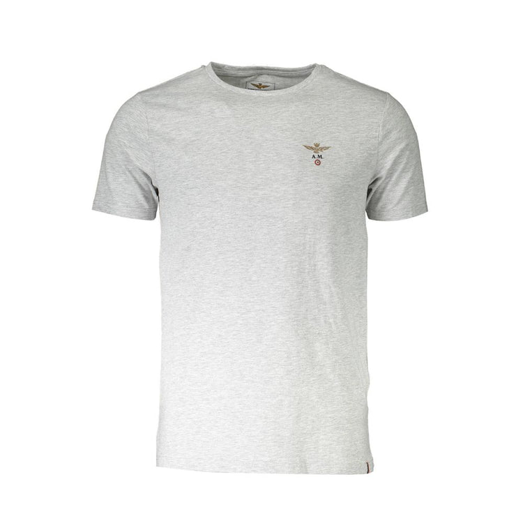 Grigio Cotton Men T-Shirt