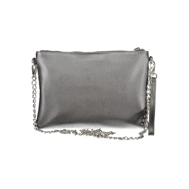 Grigio Poliuretano Women Handbag