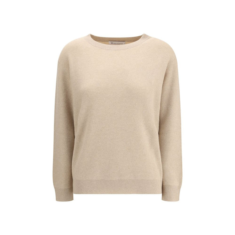 Beige Cashmere Cashmere Sweater