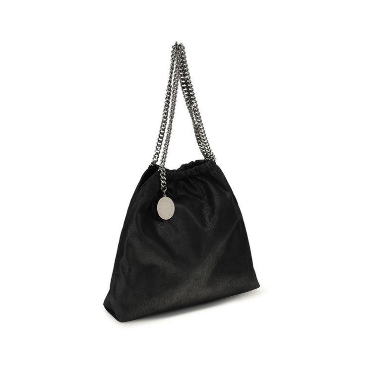 Black Polyester Shoulder Bag