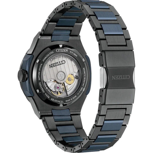 Gray Stainless Steel Dress Watch