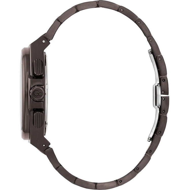 Gray Stainless Steel Dress Watch