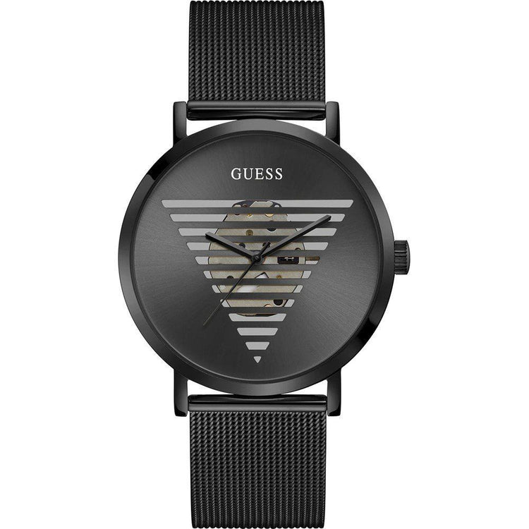 Black Stainless Steel Dress Watch