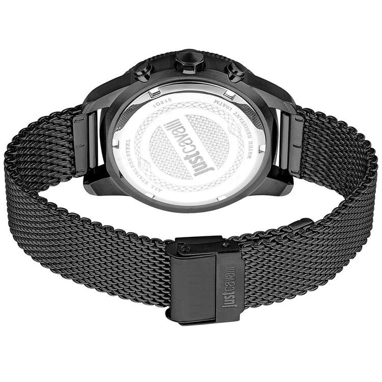 Black Stainless Steel Bracelet Watch