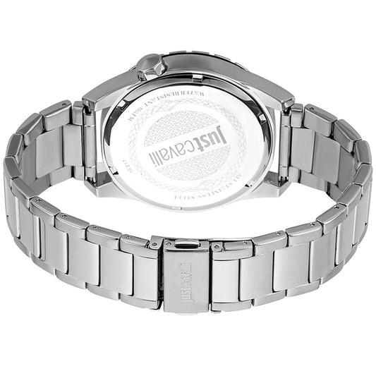 Gray Stainless Steel Dress Watch