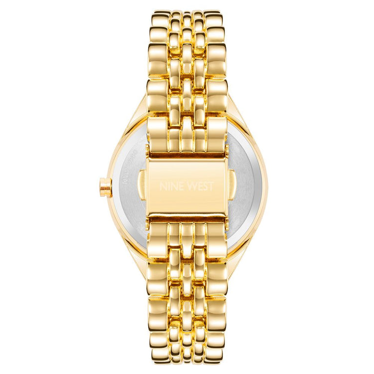 Gold Metal Bracelet Watch