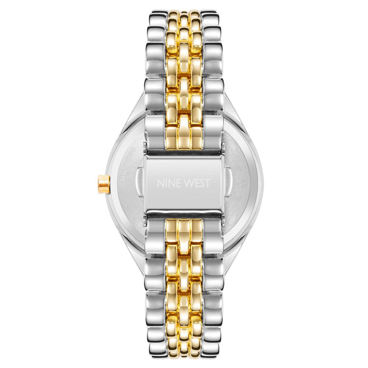 Multicolor Metal Dress Watch