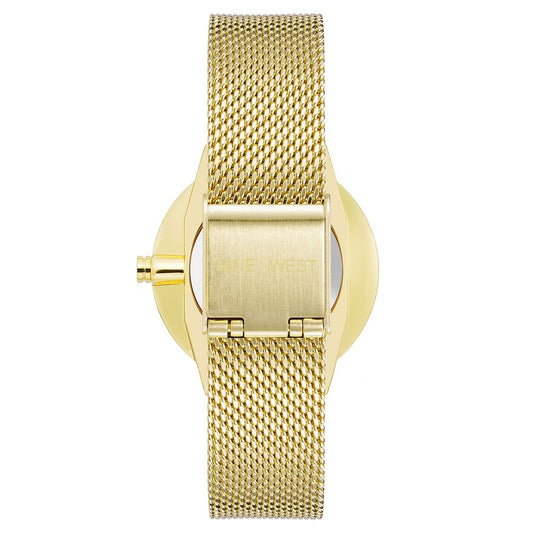 Gold Stainless Steel Dress Watch