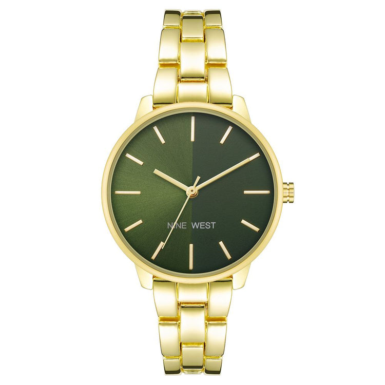 Gold Metal Dress Watch