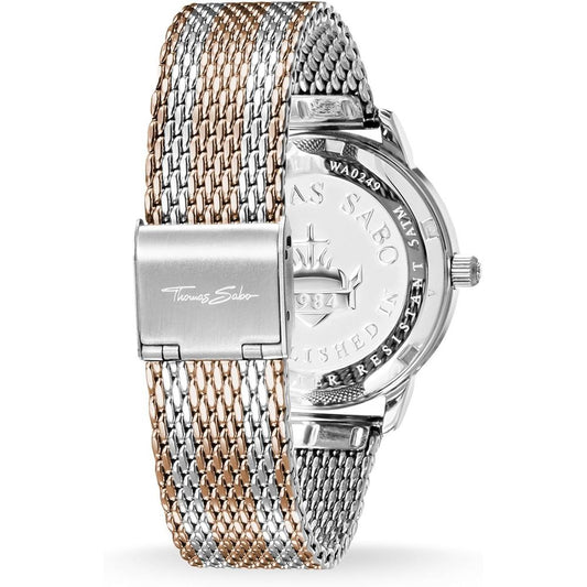 Multicolor Stainless Steel Dress Watch