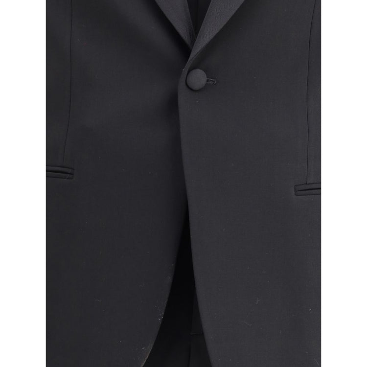 Black Fleece Wool Tuxedo