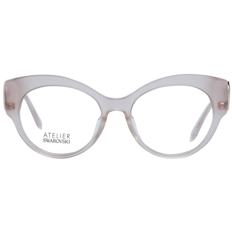 Beige Plastic Glasses (Frames)