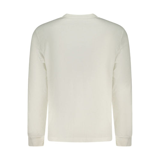 White Cotton Men T-Shirt