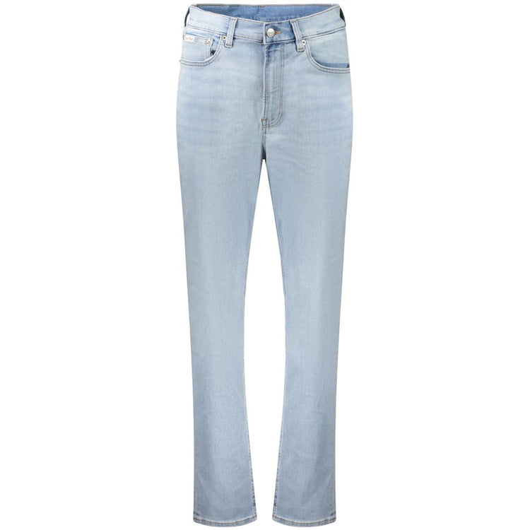 Azzurro Cotton Women Jeans