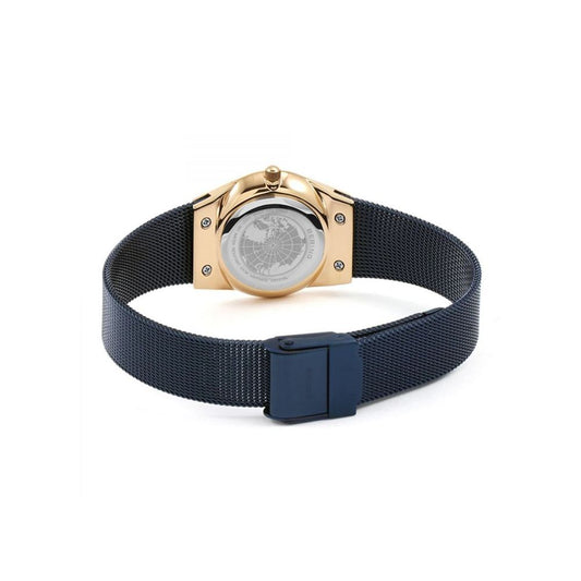 Navy Blue Stainless Steel Dress Watch