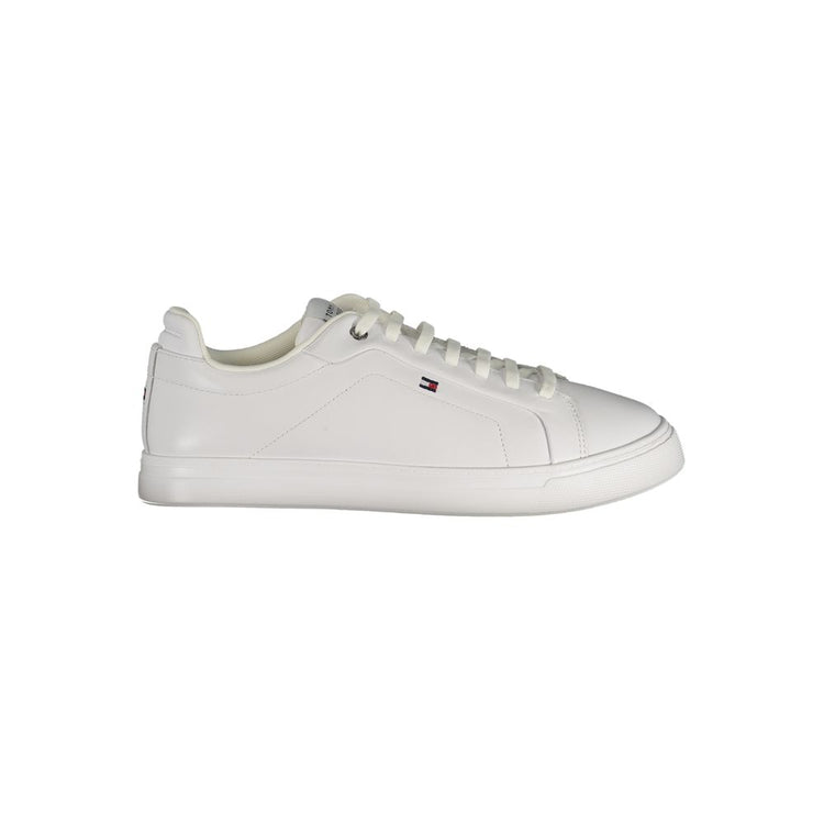 Bianco Poliuretano Uomo Sneaker