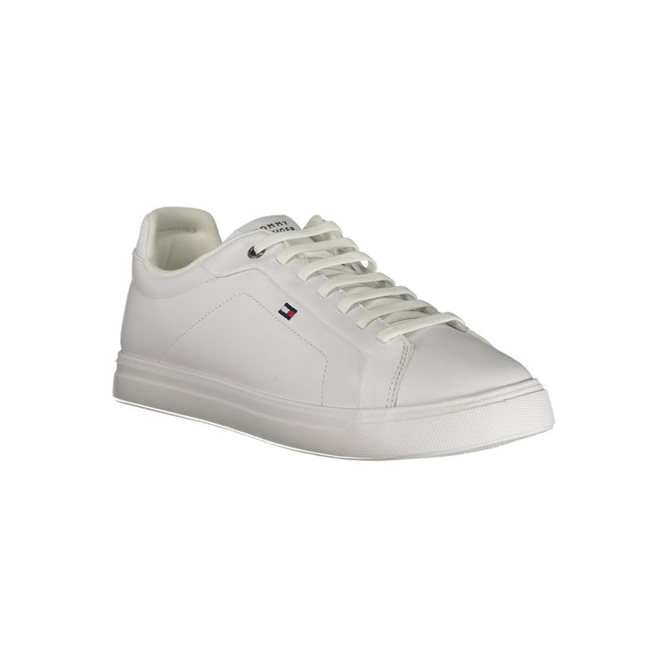 Bianco Poliuretano Uomo Sneaker