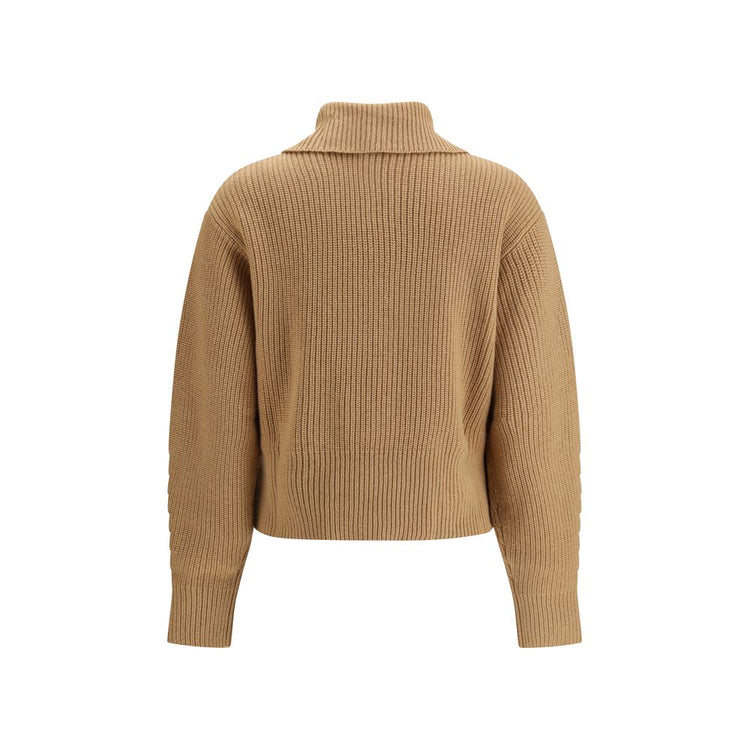 Brown Wool Sweatshirt