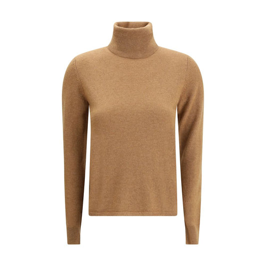 Brown Wool Turtleneck