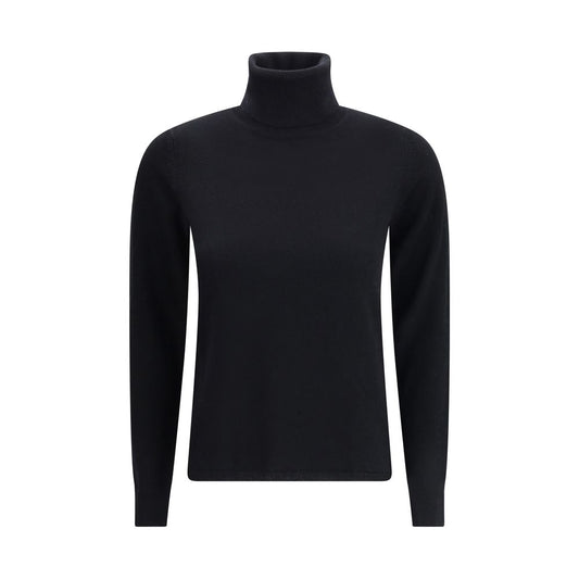 Black Wool Turtleneck