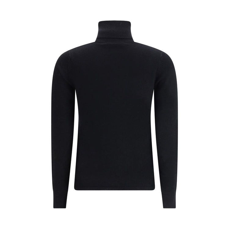 Black Wool Turtleneck