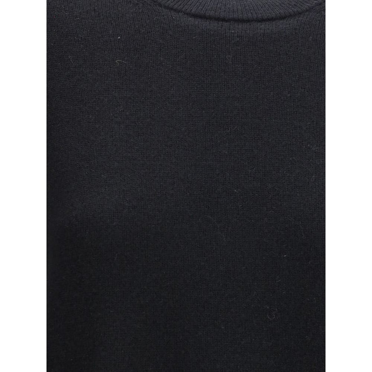 Black Wool Sweatshirt