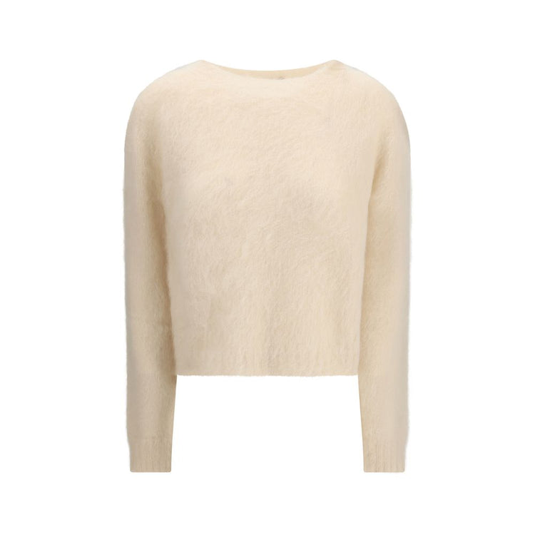 Beige Polyamide Sweatshirt